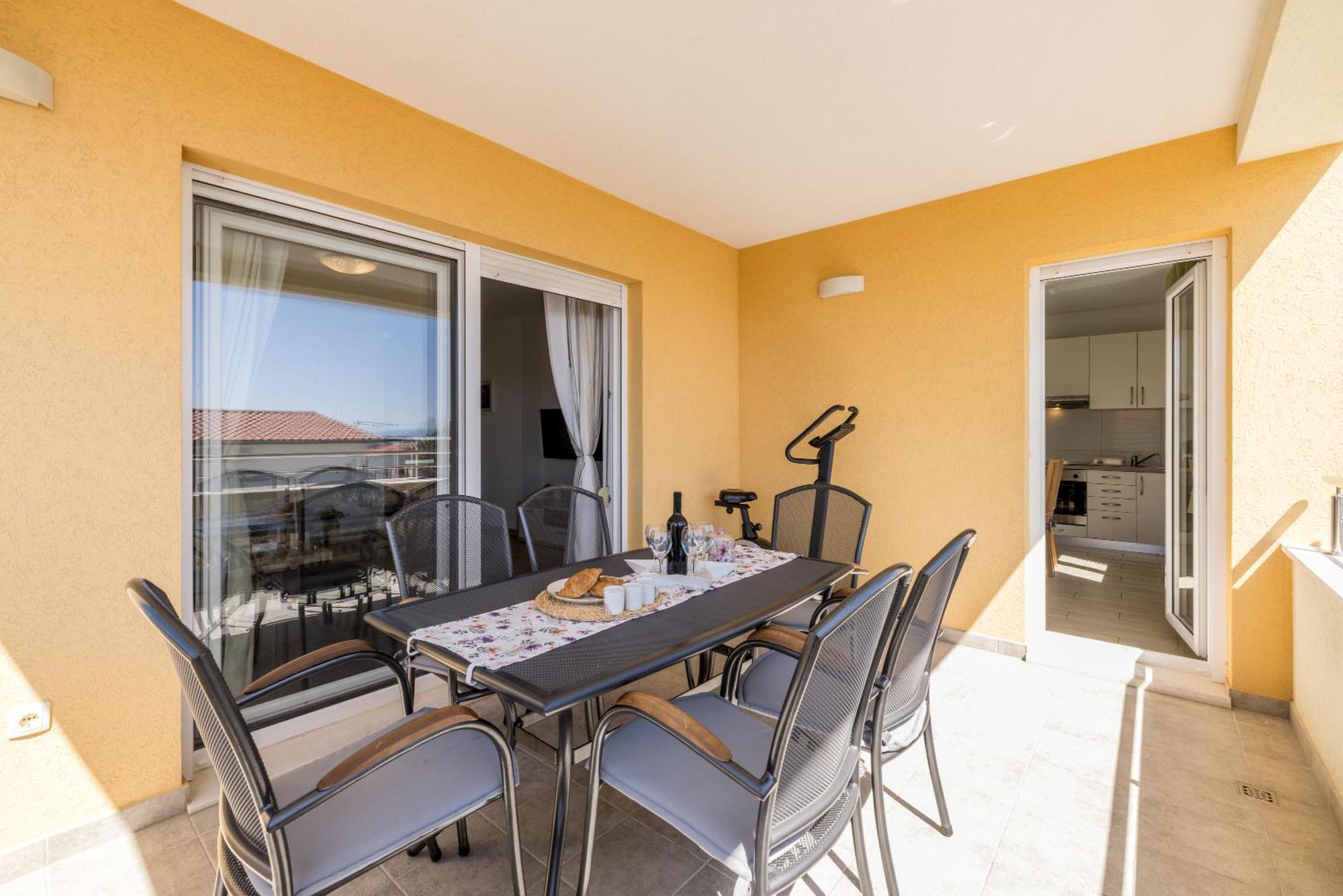 Apart Sa Terasom 250M Od Plaze,Parking,Wi Fi,Rostilj 特罗吉尔 外观 照片
